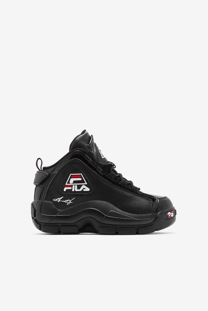 Fila Grant Hill 2 25th Anniversary Edition Trainers Black - Kids - 35187JVRC